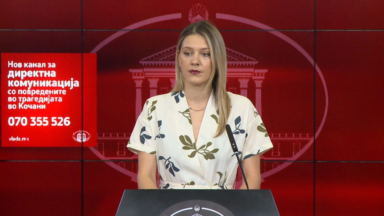 Владата остави телефонски број, повредените и најблиските од трагедијата во Кочани ќе може да се јават во секое време