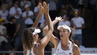 Beachvolley – Elite16 GSTAAD – Верге -Депре сестрите го освоија швајцарскиот дуел и земат четвртина