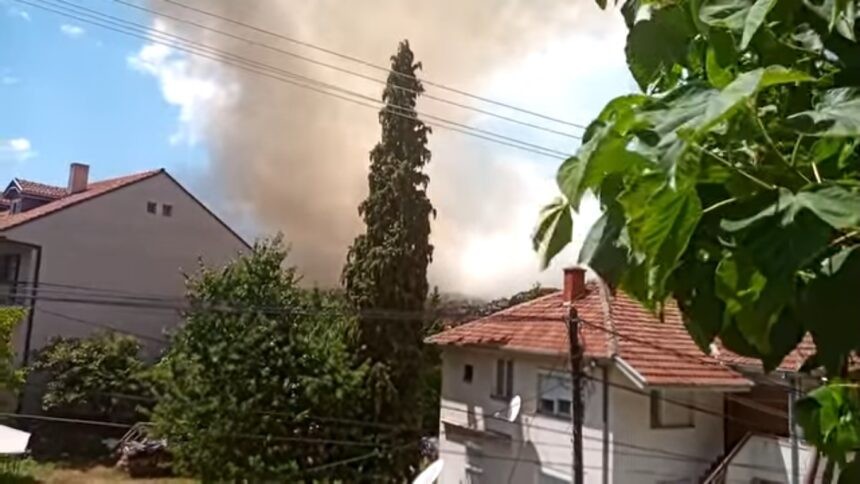 ГРАДОНАЧАЛНИКОТ НА КРИВА ПАЛАНКА БАРА ПОМОШ: Состојбата со пожарот е живозагрозувачка