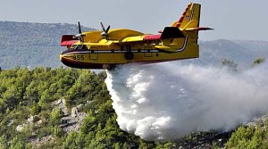 Пожарот кај селото Николиќ во општина Дојран се прошири и на грчка страна
