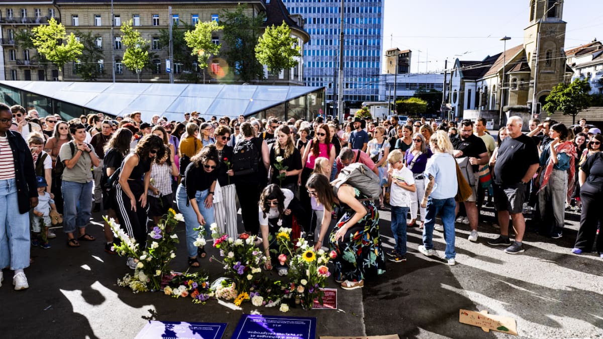 До 300 луѓе: Одличен митинг во Фрајбург според фемицид на ivивисез