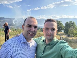 Градоначалникот на Крива Паланка со колегата од Ќустендил: Во најтешките мигови се познава вистинскиот пријател