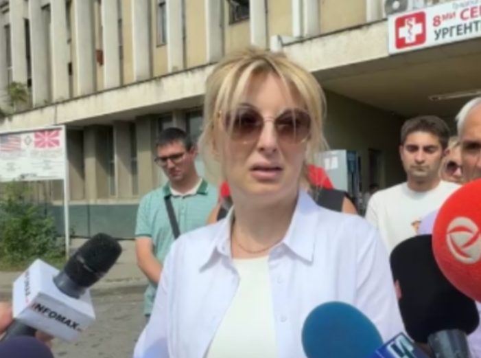 ФАКТОР НА ДЕНОТ: Maж во Чаир ја нападна Данела Арсовска, партиите го осудија инцидентот