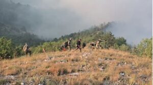 Продолжува борбата со пожарот во „Јасен“
