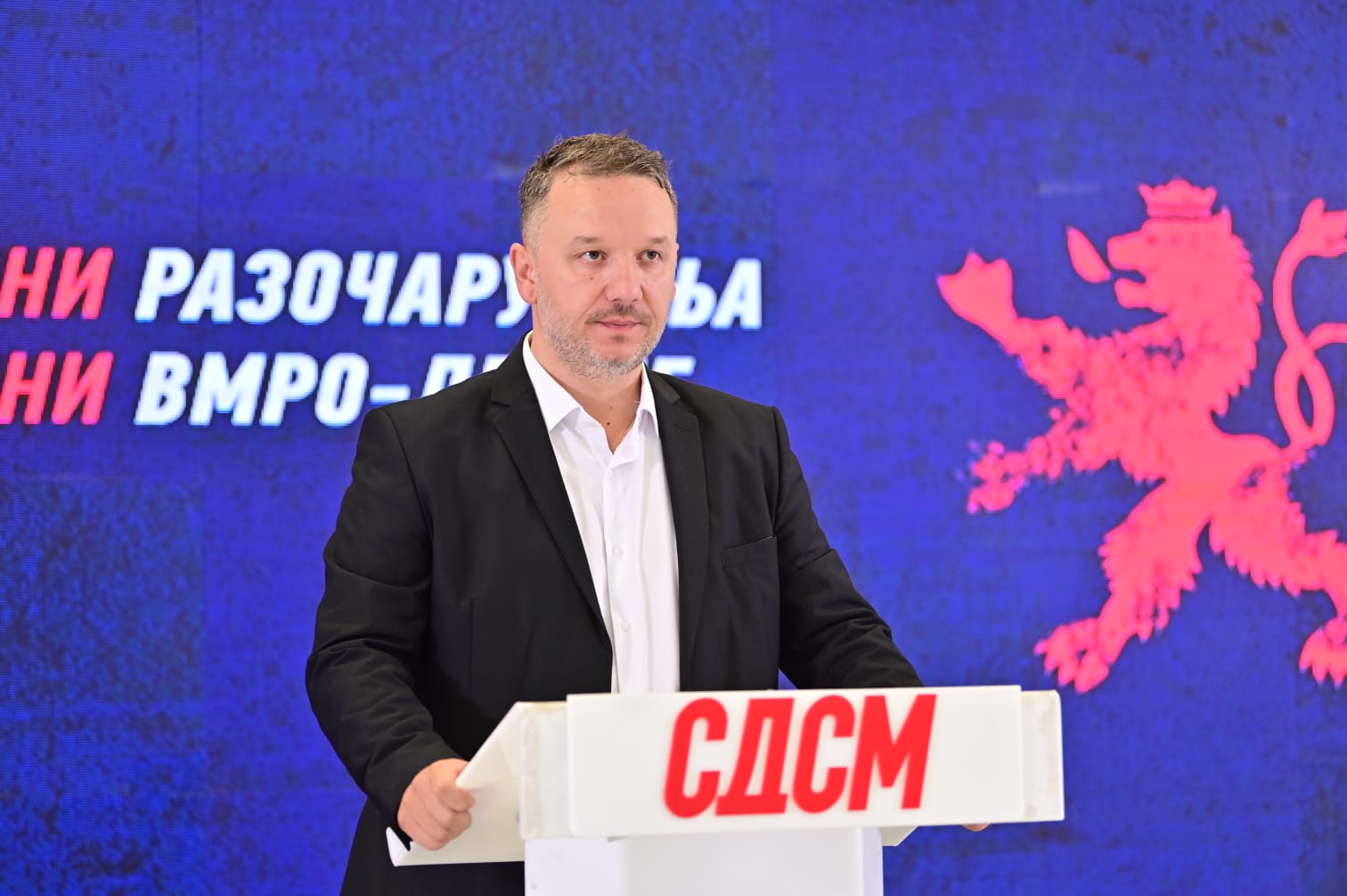 Костовски: Време е за промена во Куманово, за крај на криминалниот вилает на Максим Димитриевски