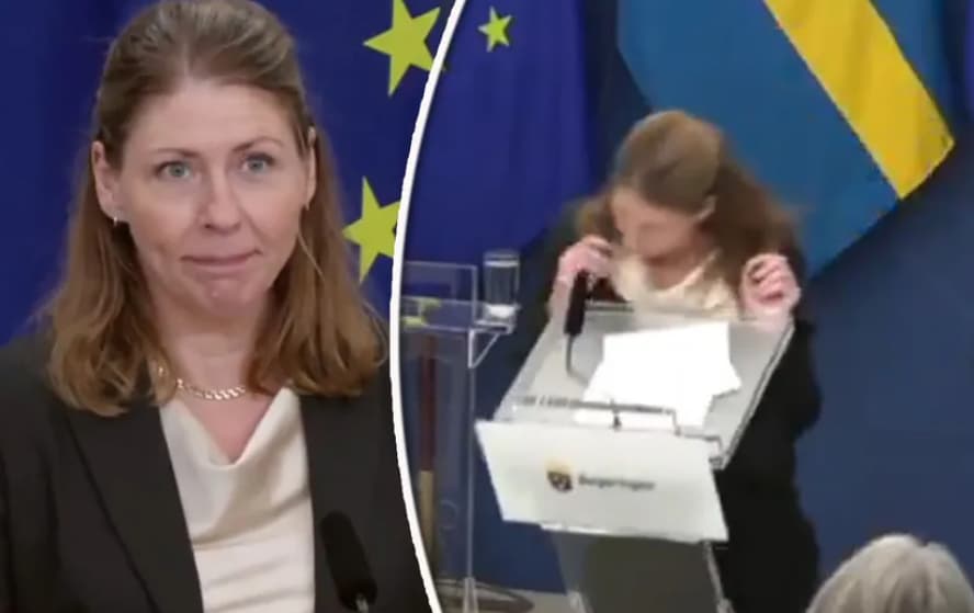 Шведската министерка за здравство се онесвести среде прес конференција (ВИДЕО)