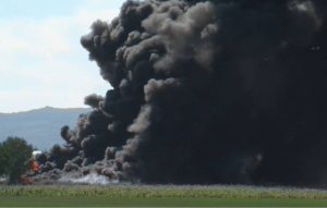 Голем пожар во фабрика за електронски отпад во Трубарево- сомнежи за подметнување и аларм за еколошка катастрофа